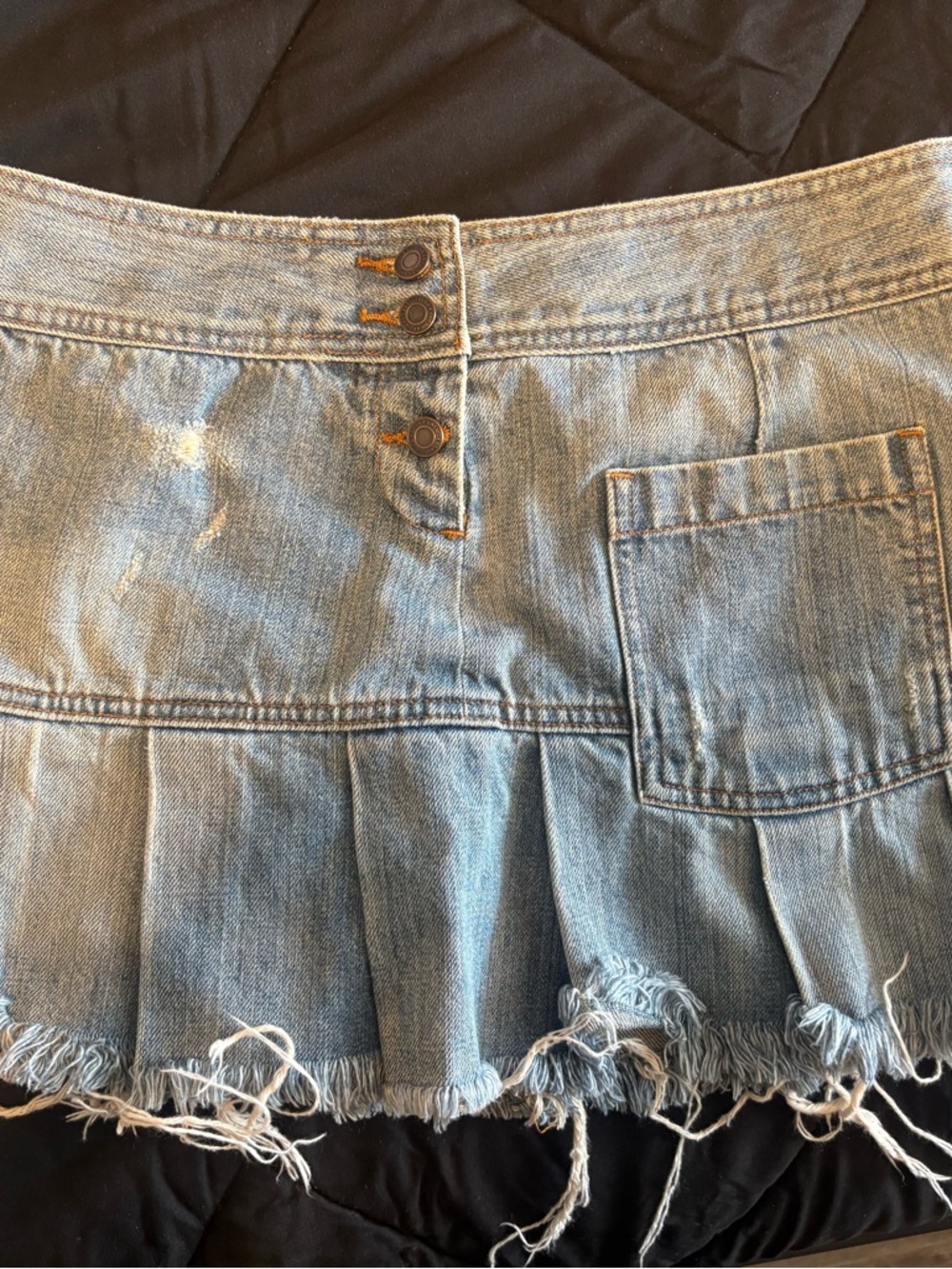 American Eagle Outfitters Light Blue Denim Skirt